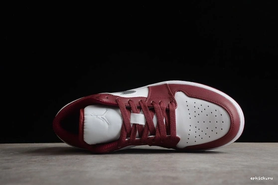 Rep EP Low Jordan 553558-615 1 White 553558-615 Bordeaux 0319